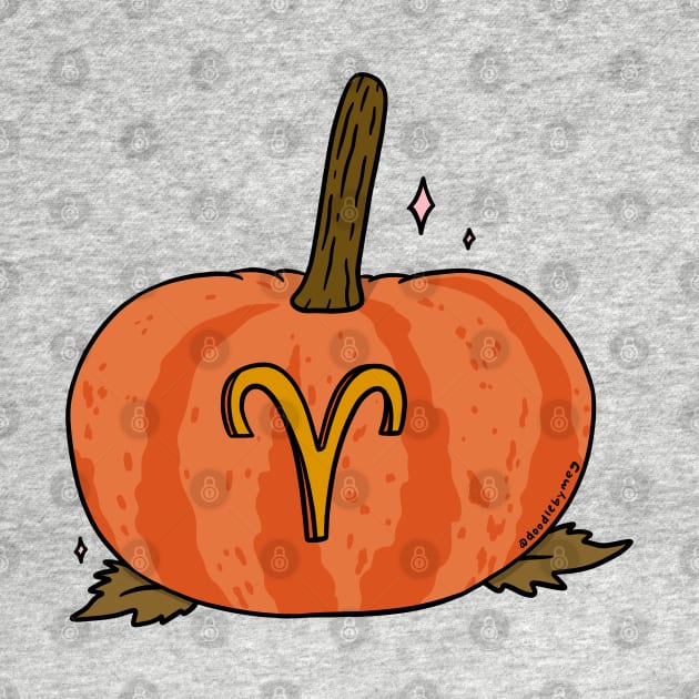 Aries Pumpkin by Doodle by Meg